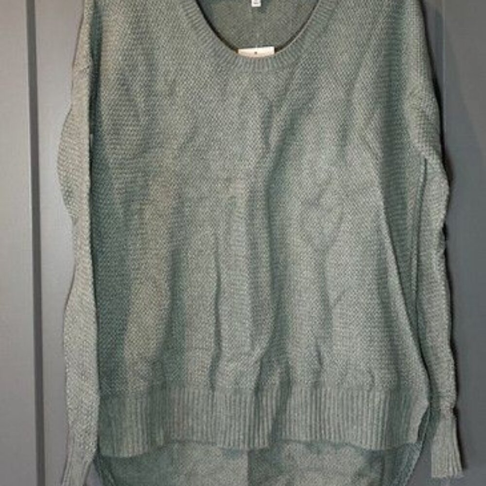 Madewell Women's Grey Ariel Pullover In Heather Surplus Sweater size XS